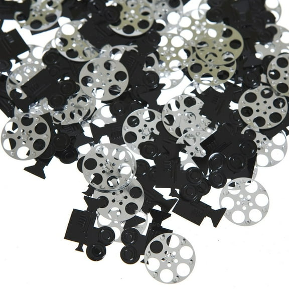 Camera And Film Reel Confetti (2Oz) - Party Decor - 1 Piece