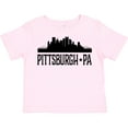 thumbnail image 3 of Inktastic Pittsburgh Pennsylvania City Skyline Boys or Girls Toddler T-Shirt, 3 of 5