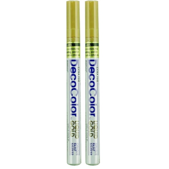 Marvy Uchida Deco Color Liquid Extrafine Gold