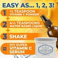 LAscorbic Acid Powder (Cosmetic Vitamin C Powder for Face) to Make