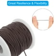 thumbnail image 3 of Uxcell 1.5mm 54 Yards Elastic String Cord Elastic Thread Beading String Cord, Brown, 3 of 5