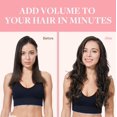 thumbnail image 5 of - Extensiones de cabello humano natural y real con clip para mujer, extensiones de cabello Remy, 12 pulgadas, 3 onzas, 5 of 5