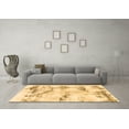 thumbnail image 3 of Ahgly Company Indoor Rectangle Abstract Brown Modern Area Rugs, 6' x 9', 3 of 4