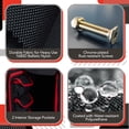 thumbnail image 3 of Bolsa Insertable Deportiva ZUCA Anaconda Negra Resistente al Agua, 3 of 7