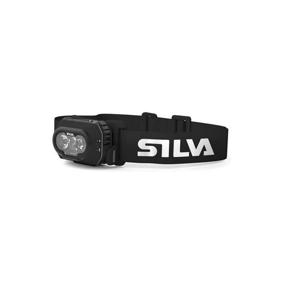 Silva  Discover Hybrid 500 Lumens Headlamp with Rechargeable Battery, Black
