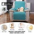 thumbnail image 3 of Nonslip Recliner Cover Stay in Place, Dog Chair Cover Furniture Protector, Ideal Recliner Slipcovers for Pets and Kids, 3 of 9