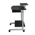 thumbnail image 5 of Compact Computer Cart With Storage, Espresso, 5 of 9