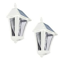 Baytown II Bulb Outdoor Solar Wall Sconce - White