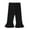 B-Black, variant on Otqutp Toddler Fall Overalls 1-8 Years Kids Girl High Elastic Waist Flare Leg Long Pants Casual Long Bell Bottom Trousers Casual Joggers Stretch School(B-Black,12-24 Months)