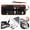 Black, variant on Sketching Pencil Set Artist Drawing Kit Art Supplies 21 Pieces Graphite Pencils Canvas Roll up Case for Beginners Students Professionals Shading Tools Black