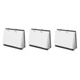 thumbnail image 4 of Masteelf 3-Piece Blank Desk Calendar with Removable A5 Pages, Standing Planner and Organizer for Home Office Use, 4 of 8