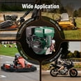 thumbnail image 2 of BFO 420cc 15HP OHV Horizontal Gasoline Engine Motor Electric Start Log Splitter, 2 of 6