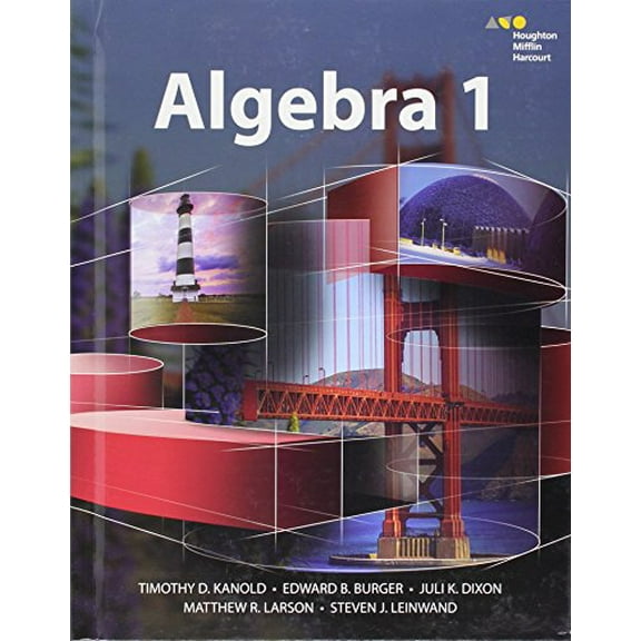 Pre-Owned Student Edition 2015 HMH Algebra 1 Hardcover Houghton Mifflin Harcourt