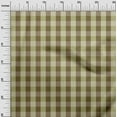 thumbnail image 3 of oneOone Polyester Spandex Olive Green Fabric Check Fabric For Sewing Printed Craft Fabric By The Yard 56 Inch Wide, 3 of 4