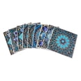 thumbnail image 2 of 10PCS 10cm Waterproof PVC Wall Sticker Crystal Mandala Hard Film Tile Kitchen, 2 of 9