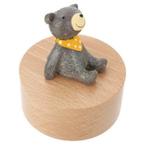 OUNONA  Record Player Decor Music Box Christmas Gifts Musical Boxes