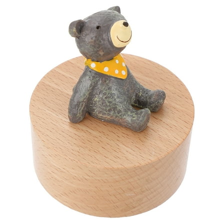 OUNONA  Record Player Decor Music Box Christmas Gifts Musical Boxes