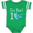 thumbnail image 3 of Inktastic 1st Birthday Mermaid Party Girls Baby Bodysuit, 3 of 5