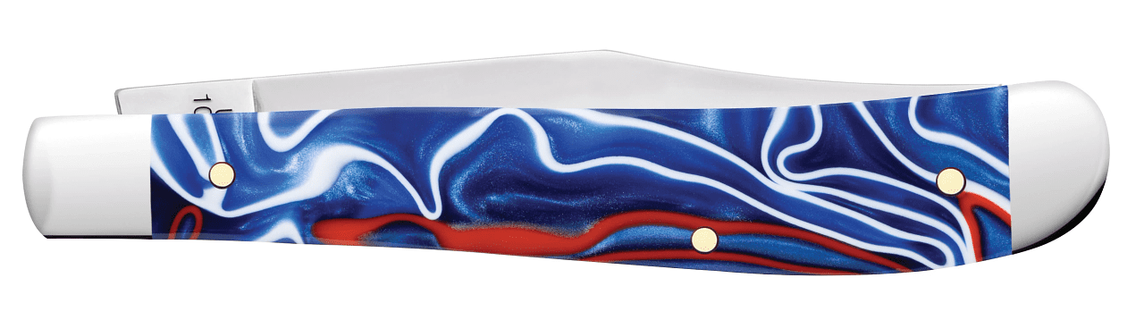 Case Knives Patriotic Kirinite - Sm Slimline Trapper
