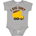 thumbnail image 3 of Inktastic I Dig Dirt Boys or Girls Baby Bodysuit, 3 of 5
