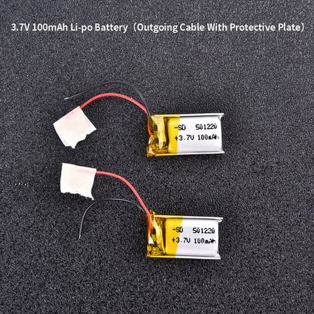 3.7V 100mAh LiPo 1S Polymer Rechargeable Battery Anki Overdrive Headset