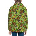 thumbnail image 6 of Kdxio Carrot Eggplant Pattern Kids Boys Girls Zip Up Hoodie 3D Printed Hooded Sweatshirt Hoody Coat with Pocket 7-12 Y-Small, 6 of 6