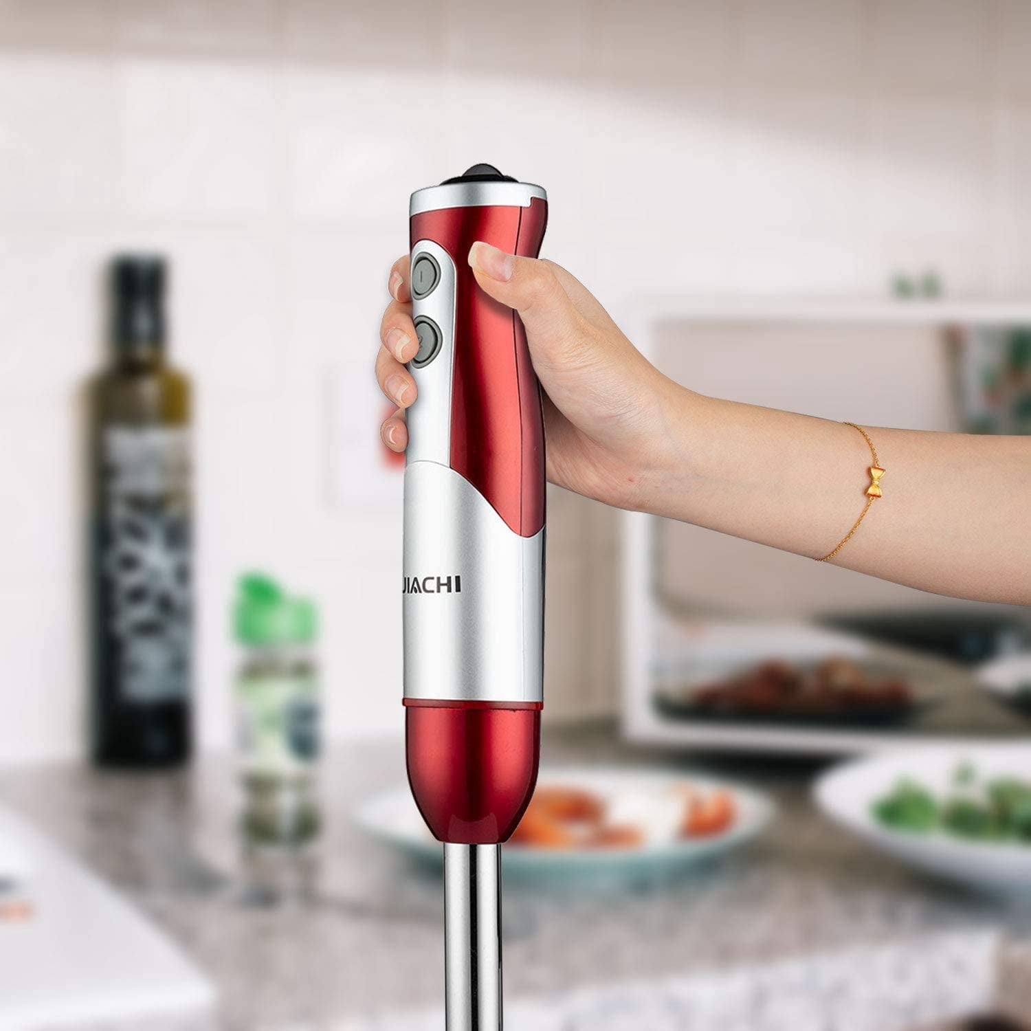 JiaChi 2-Speed Immersion Hand Blender