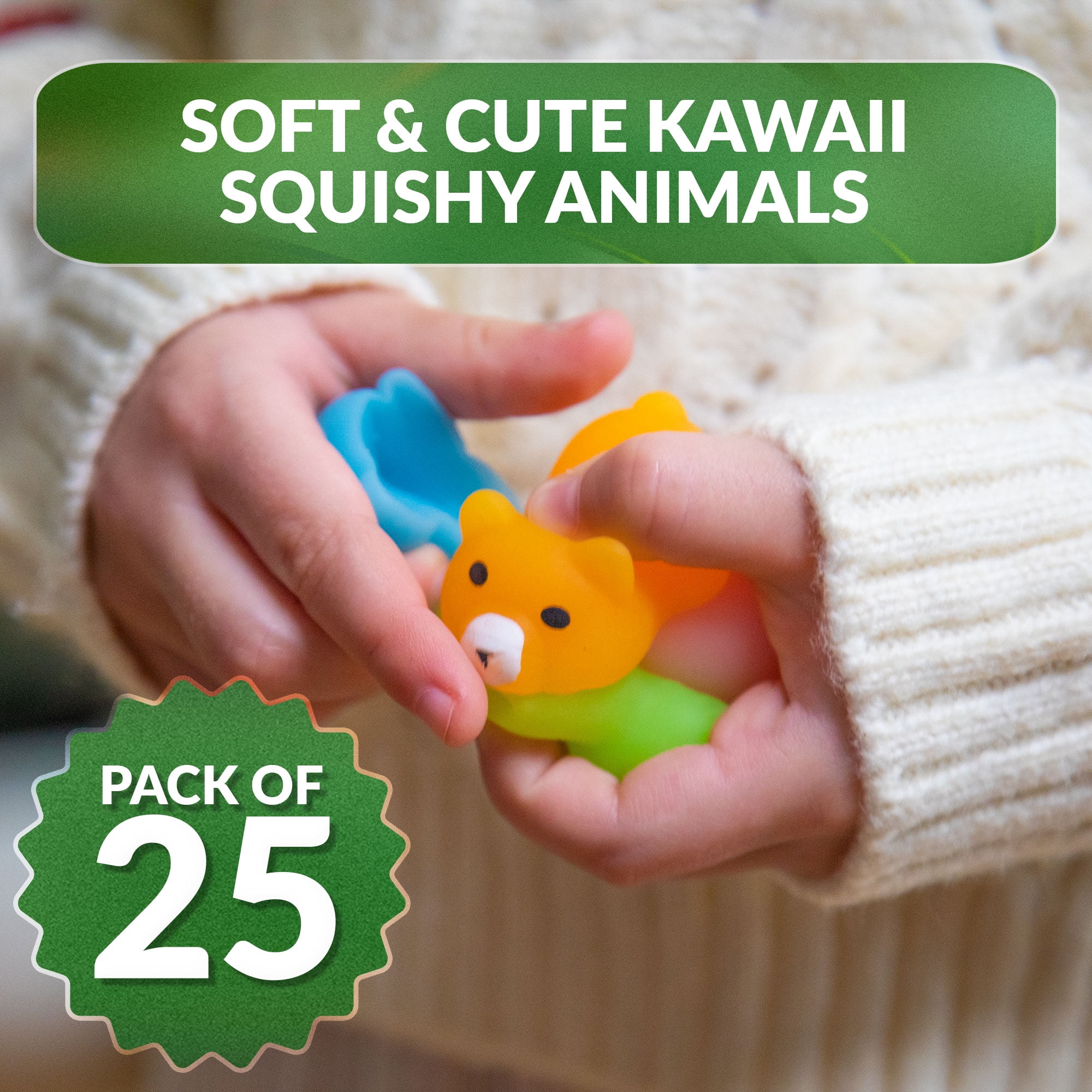 Avery Animal-Shaped Kawaii Mochi Fidgets - Cute and Soft
