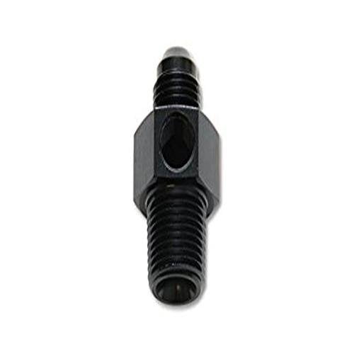 Vibrant Performance 16496 VIB16496 -6AN MALE TO 3/8IN NPT MALE UNION ADAPTER FITTING WITH 1/8IN NPT PORT