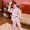 thumbnail image 1 of Conjuntos de pijamas para niños de algodón, ropa de casa de dibujos animados para niños, traje informal de manga larga para niñas, conjunto de pijamas de Navidad, ropa de dormir 2023, 1 of 2