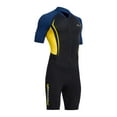 thumbnail image 1 of Traje de neopreno corto Macarena 5 mm frontal para buceo Snorkel Surf Amarillo trajes de neopreno para hombre, 1 of 7