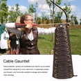 thumbnail image 3 of Accesorio de tiro con arco Cattlehida Capelado Resistente al arco Guardia Protectora Accesorios de arco en paquetes de bolsas para adultos Mujeres Marrón kenally OD003088-02, 3 of 5