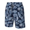 thumbnail image 4 of Vsdgher Tropical Leaves Men's Beach Shorts, Surfing shorts, Swim trunks, Quick Dry Swim Trunks for Surfing Beach Fun -Small, 4 of 6
