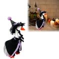 thumbnail image 2 of Halloween Porch Goose Outfit, Holiday Costume For Yard And Garden, Witch Hat And Dress Halloween Costume,One Size, 2 of 7