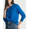 thumbnail image 3 of Real Essentials 4 Pack: Women's Cotton Classic-Fit Long-Sleeve Crewneck T-Shirt (Available in Plus Size), 3 of 7