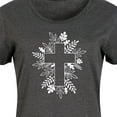 thumbnail image 3 of Instant Message - Foliage Cross - Women's Any Way Dress, 3 of 6