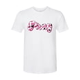 thumbnail image 2 of Wild Bobby, Pray Bubble Letters Inspirational/Christian Men Premium Tri Blend Tee, True White, XX-Large, 2 of 6