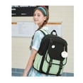 thumbnail image 4 of Ediodpoh Backpack For Female Middle School Students High Capacity Stylish Rucksack For Teens Age 10-18 Green, 4 of 5
