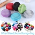 thumbnail image 3 of Bolsa de almacenamiento para auriculares Caja de almacenamiento para auriculares Bluetooth. Bolsa grande para auriculares, 3 of 7