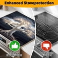 thumbnail image 6 of Stove Top Cover for Home Decoration Kitchen Pad Non-Stick Washable Cooktop Covers Countertop Protector Keep Stove Clean 28"x20" (Tree of Life-4), 6 of 7