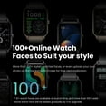 thumbnail image 4 of Reloj inteligente Haylou RS4 Plus,Pantalla AMOLED 1.78. Retina,368 * 448 píxeles,Artesanía con modo Carevas Correa magnética/Negro, 4 of 7