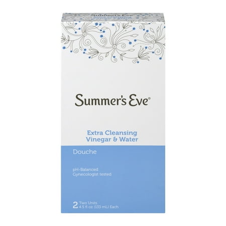 Summer's Eve Douche, Extra Cleansing with Vinegar & Water, 18