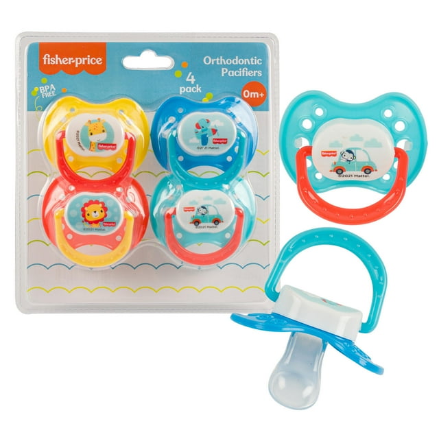 4pk Fisher Price Pacifier Set