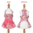 thumbnail image 4 of Vestido de algodón con estampado de princesa para perros pequeños y medianos, faldas bonitas para mascotas, ropa de verano, vestidos de novia, productos para mascotas, 4 of 4