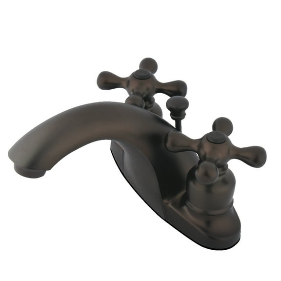 Kingston Brass GKB7645AX 4 in. Centerset Bathroom Faucet, Oil Rubbed Bronze