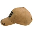 thumbnail image 2 of USA American Heritage Freedom Isn't Free Khaki Adjustable Embroidered Cap Hat, 2 of 5