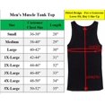 thumbnail image 2 of Men's Muscle Tank T-Shirt Upto 5XL (5-PACK), 2 of 2