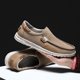 thumbnail image 2 of Zapatos casuales para hombre, zapatos de lona transpirables, mocasines, nuevos zapatos vulcanizados para hombre, zapatos cómodos para caminar al aire libre, zapatillas de deporte para hombre (28 cm), 2 of 4