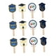 thumbnail image 5 of Abanico de graduación Artículos para fiestas de graduación Regalos para amigos que se gradúan 12 piezas, 5 of 9