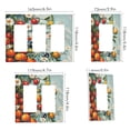 thumbnail image 2 of Yayeee Rocker Switch Wall Plate 1-Gang 4.6"x2.9" Home Decorative Outlet Cover, Red Tomatoes, 2 of 6